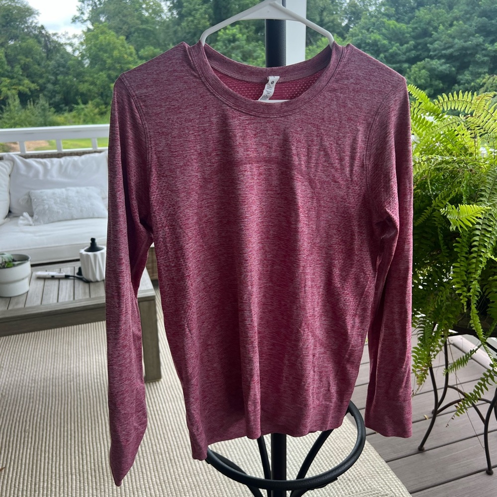 lulu lemon pink swiftly tech